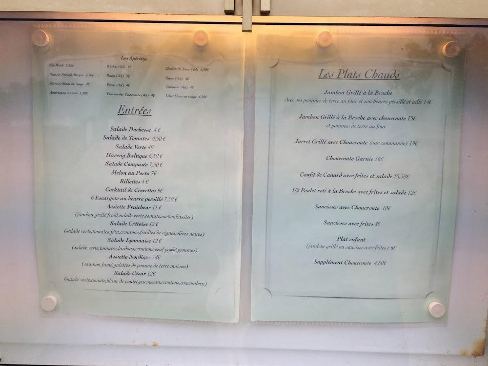 Chez Heidi - Menu Image 2